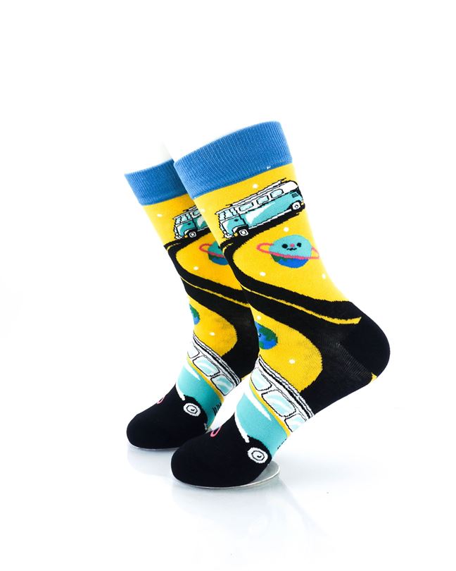 cooldesocks kombi crew socks left view image