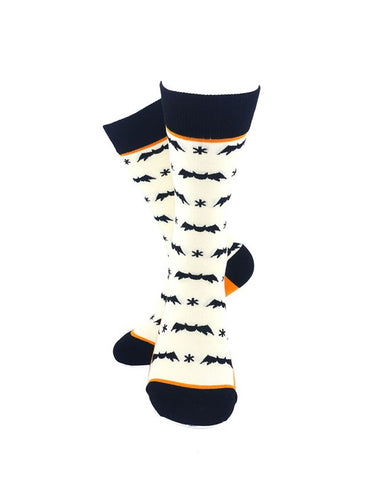 cooldesocks ladies bat eek crew socks cover image