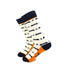 cooldesocks ladies bat eek crew socks left view image