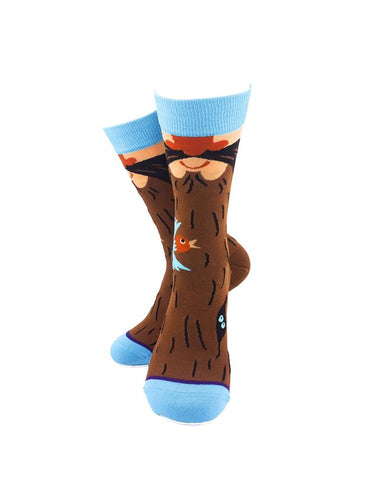 cooldesocks ladies beard crew socks cover image