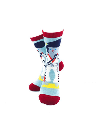 cooldesocks ladies catvis crew socks cover image