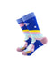 cooldesocks ladies escolha crew socks left view image
