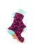 cooldesocks ladies flamingos crew socks right view image