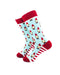 cooldesocks ladies gnomes crew socks left view image