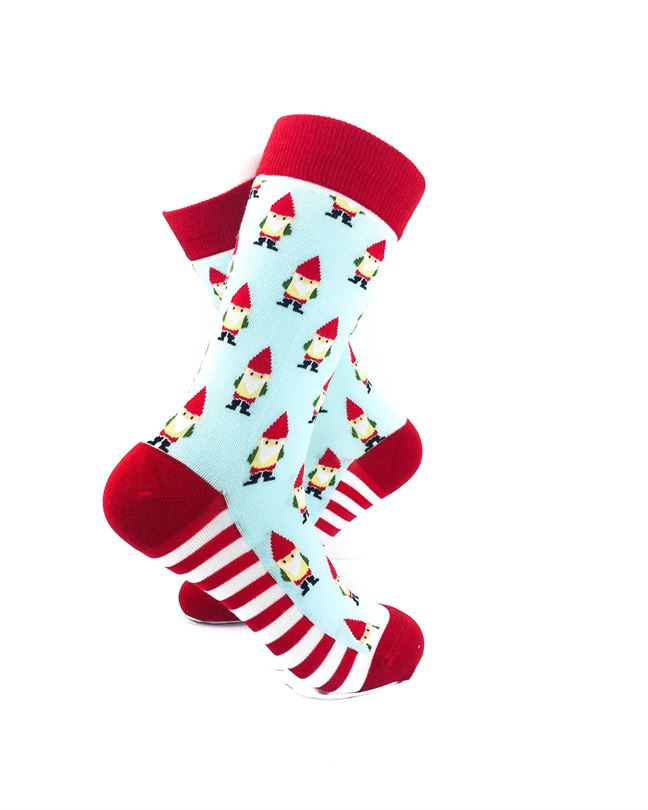cooldesocks ladies gnomes crew socks right view image