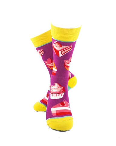 cooldesocks ladies happy crew socks cover image
