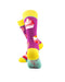 cooldesocks ladies happy crew socks rear view image