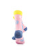 cooldesocks ladies moonshine melts crew socks rear view image