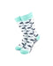 cooldesocks ladies narwhal crew socks front view image