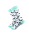 cooldesocks ladies narwhal crew socks left view image