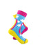 cooldesocks ladies rainbow crew socks right view image