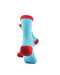 cooldesocks ladies smile crew socks rear view image