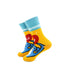 cooldesocks ladies strong love crew socks left view image