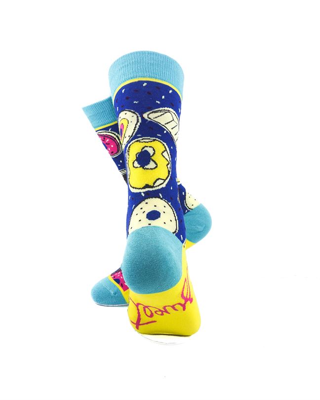 cooldesocks ladies sweet crew socks rear view image