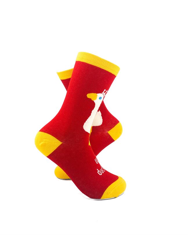 cooldesocks ladies ugly duckling crew socks right view image