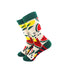 cooldesocks ladies watermelon crew socks left view image