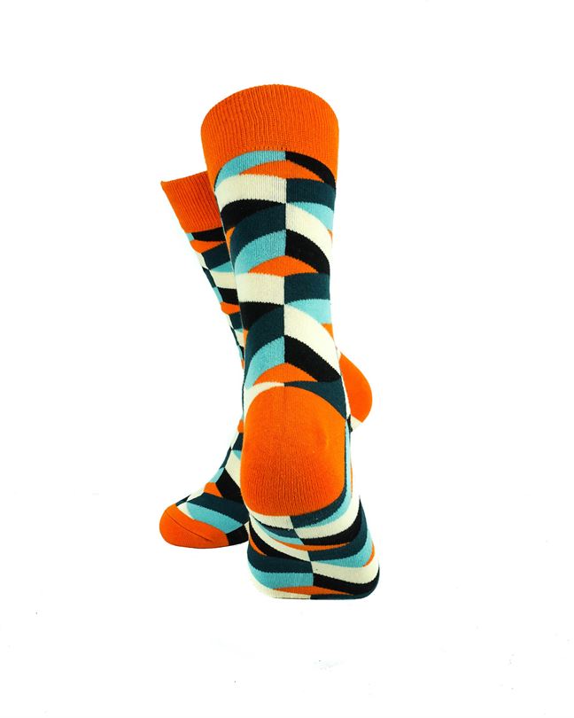 Lattice Orange Teal