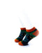 cooldesocks leaves pattern ankle socks left view image