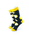 cooldesocks lemon crew socks front view image