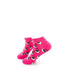 cooldesocks lemon pink ankle socks left view image