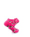 cooldesocks lemon pink ankle socks right view image