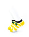 cooldesocks lemon stripes ankle socks left view image