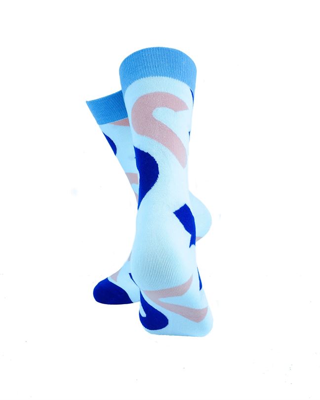 Letter J Blue Pink