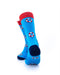 cooldesocks lifebuoy and anchor crew socks rear view image