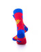 cooldesocks london tea party crew socks rear view image