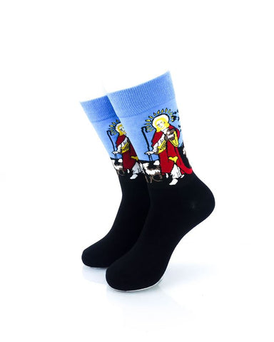 cooldesocks lord shepherd crew socks front view image