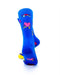 cooldesocks love party blue crew socks rear view image