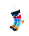 cooldesocks love pattern quarter socks front view image