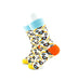 cooldesocks love rainbow quarter socks left view image