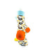 cooldesocks love rainbow quarter socks rear view image