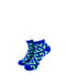 cooldesocks maze blue green ankle socks front view image