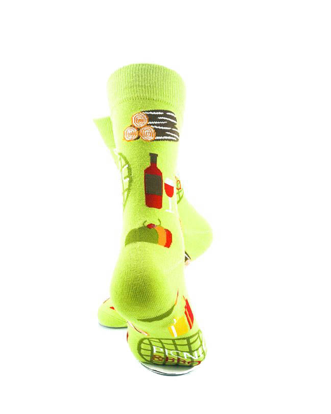 cooldesocks meal bbq crew socks rear view image
