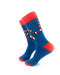 cooldesocks milk snake crew socks left view image