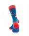 cooldesocks milk snake crew socks rear view image