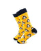 cooldesocks mouse cheese crew socks left view image