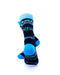 cooldesocks music notes quarter socks rear view image