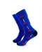 cooldesocks mustache hat crew socks left view image