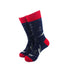 cooldesocks narwhal anchor crew socks front view image