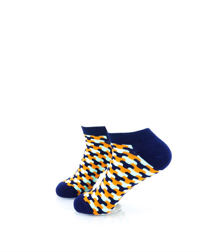cooldesocks neo army blue ankle socks left view image