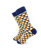 cooldesocks neo army blue crew socks left view image