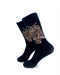 cooldesocks night owl crew socks left view image