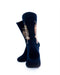 cooldesocks night owl crew socks rear view image