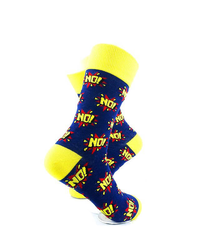 cooldesocks no no no crew socks right view image