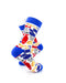 cooldesocks ocean fishes crew socks right view image