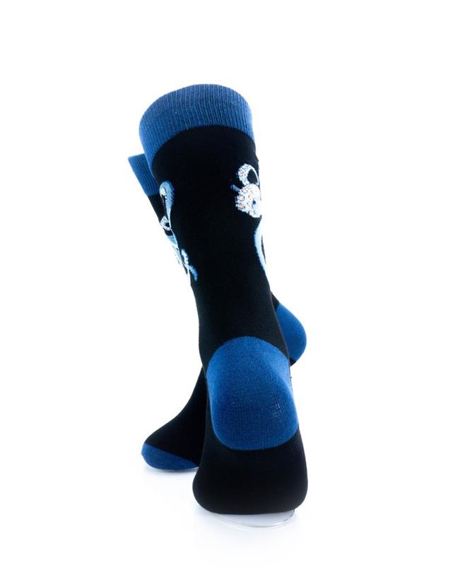cooldesocks octopus crew socks rear view image