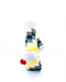 cooldesocks old school checkered quarter socks rear view image